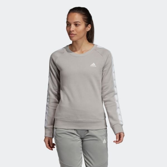 adidas tan sweatshirt